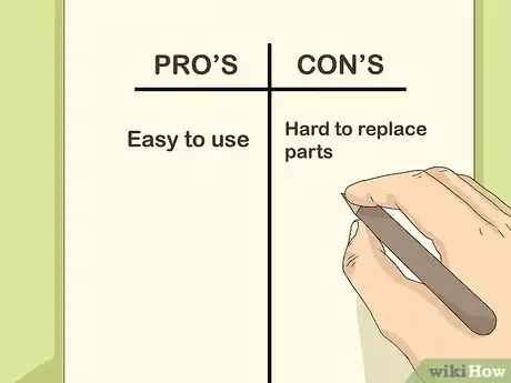 Image titled Make a "T" Chart Step 4